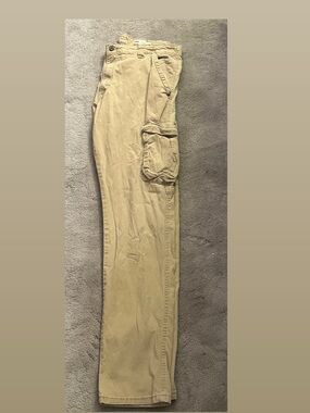 Wrangler Tan Cargo Pants with Side Utility Pocket